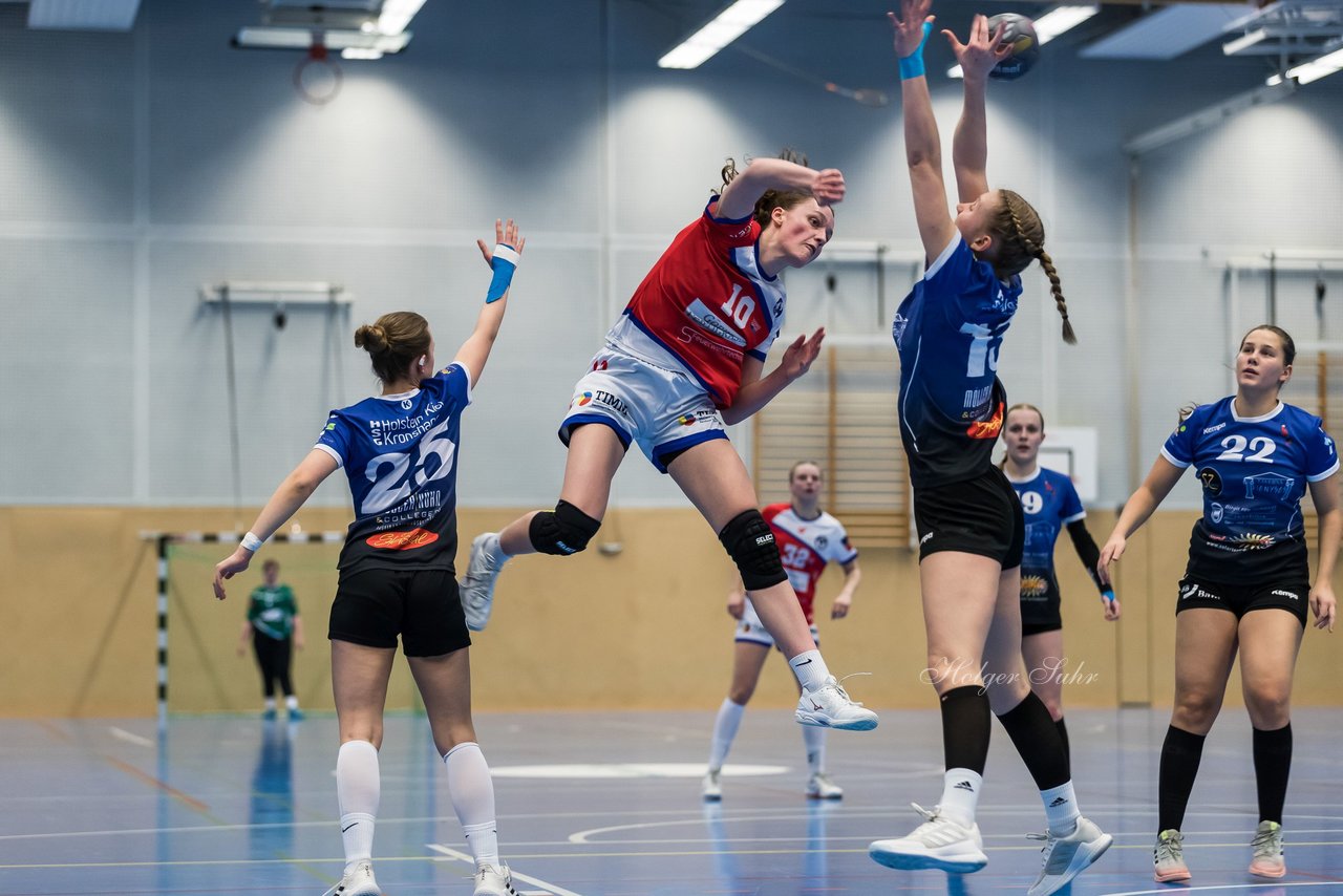 Bild 157 - wAJ HC Quickborn - HSG Kiel/Kronshagen : Ergebnis: 20:17